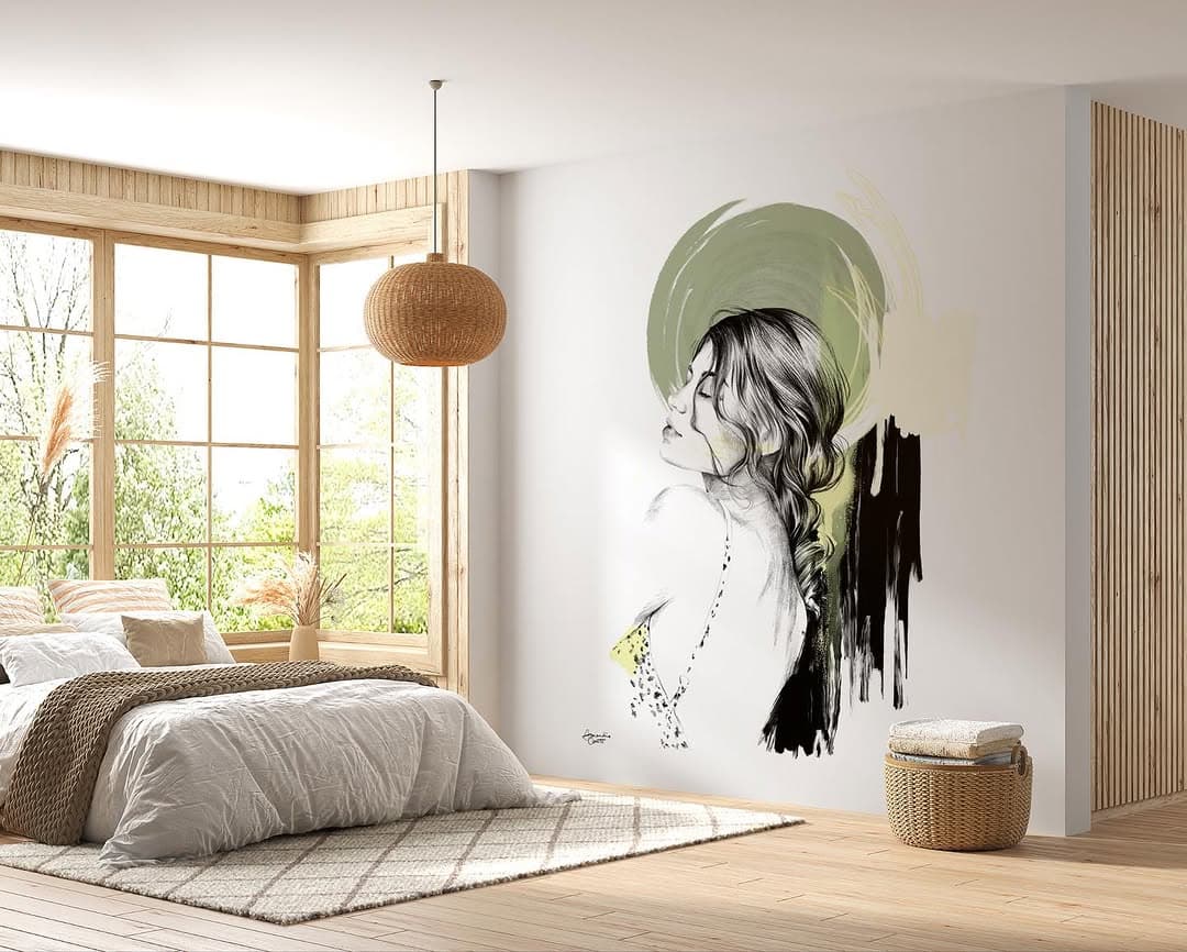 Modern Bedroom Portrait